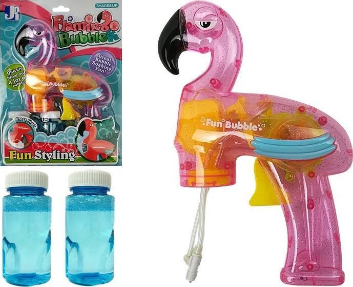 Pistol cu bule Lean Sport Flamingo roz