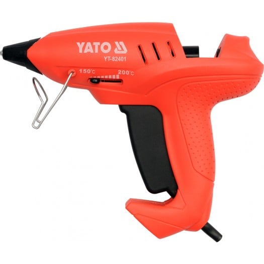 Pistol electric de lipit cu baghete silicon, Yato YT-82401, putere 400 W