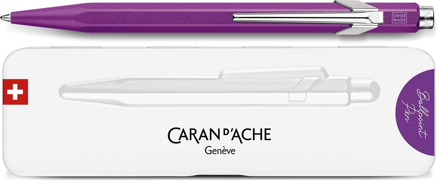 Pix Caran d`Arche CARAN D'ACHE 849 Colormat-X, M, în cutie, violet