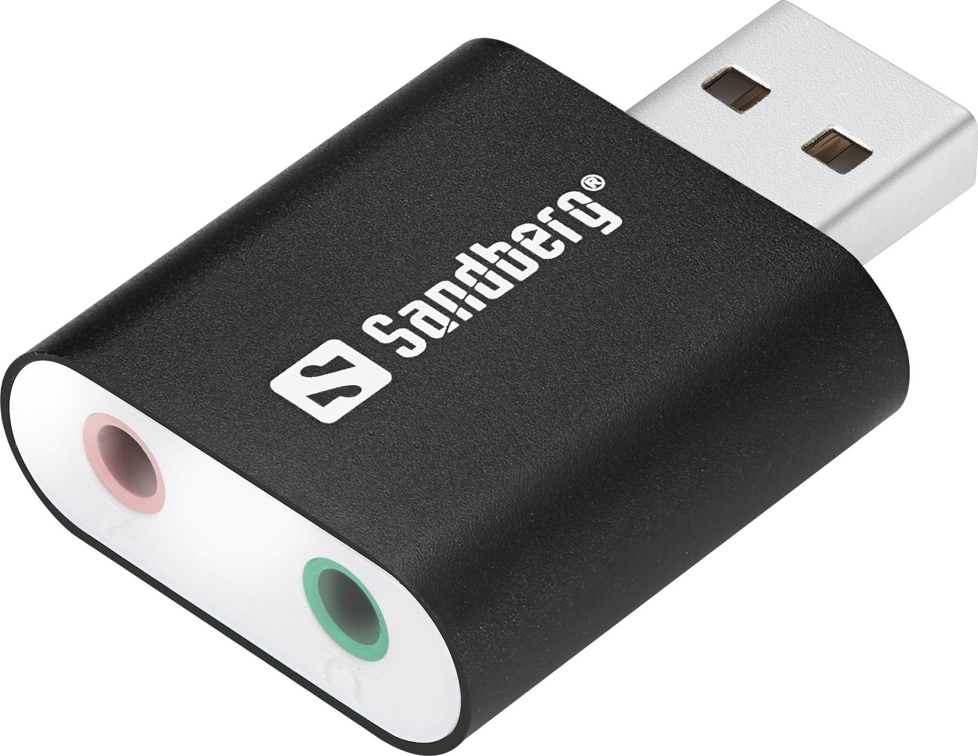 Placi de sunet - Placă de sunet externă Sandberg USB to Sound Link, interfata USB, 2 canale