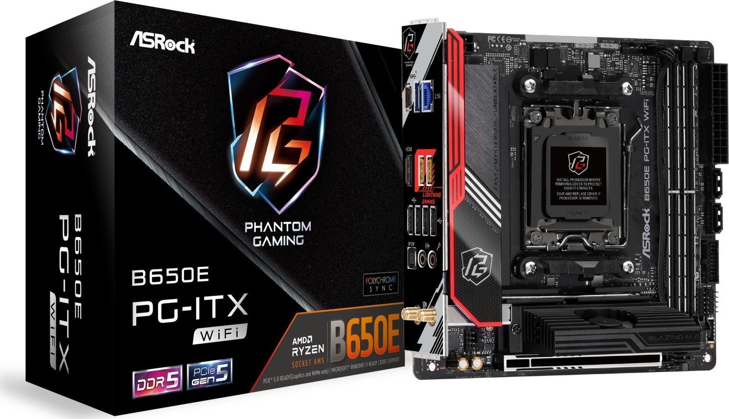 Placa de baza ASRock B650E PG-ITX WIFI