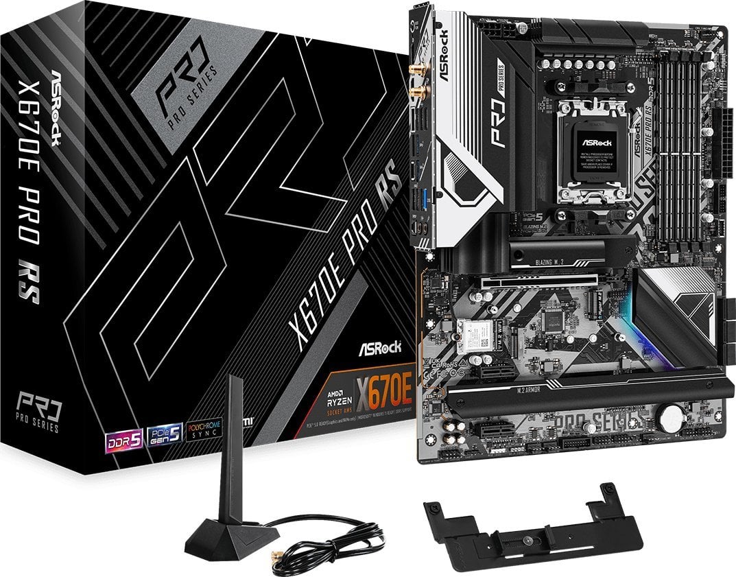 Placa de baza ASRock X670E PRO RS