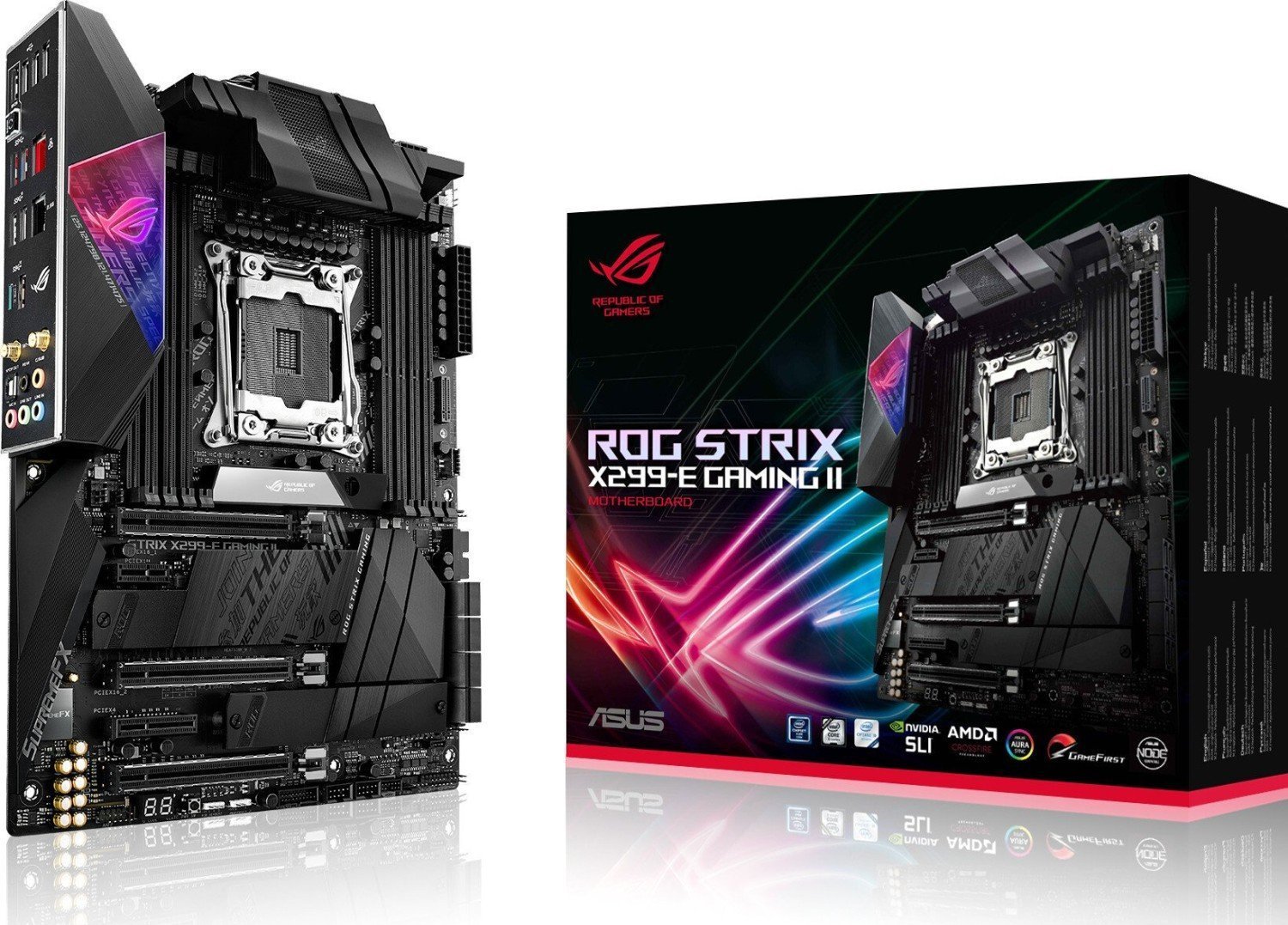 Placa de baza ASUS ROG Strix X299-E Gaming II Intel LGA2066 ATX