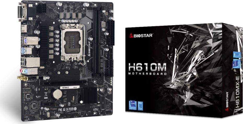 Placa de baza Biostar H610MX-E