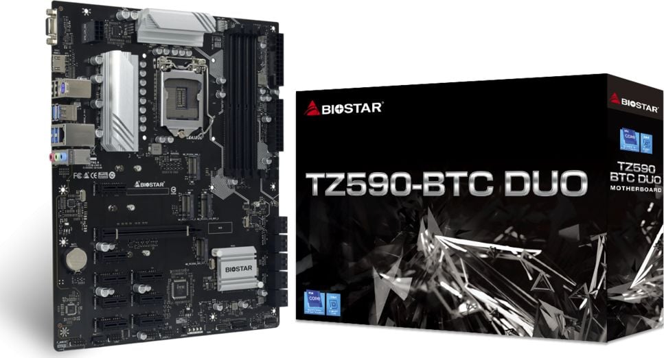 Placa de baza Biostar TZ590-BTC DUO