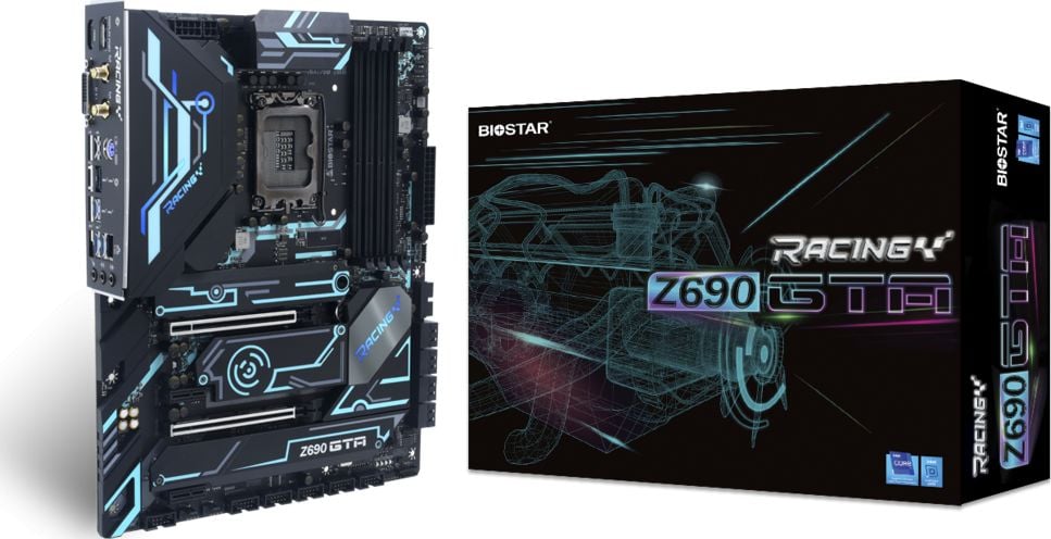 Placa de baza Biostar Z690GTA, ATX, Intel Z690, Socket 1700, DDR4, 4 sloturi