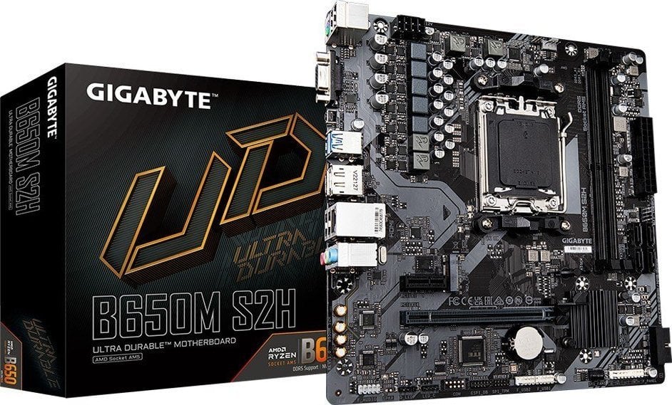 Placa de baza Gigabyte B650M S2H AM5 2DDR5 HDMI/DP M2 m.ATX