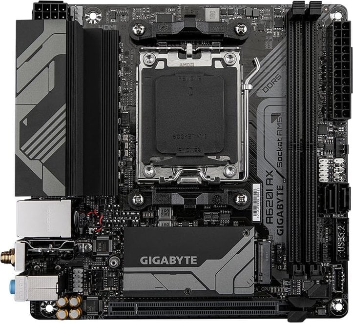 Placa de baza Gigabyte MB GBT AMD AM5 A620I AX