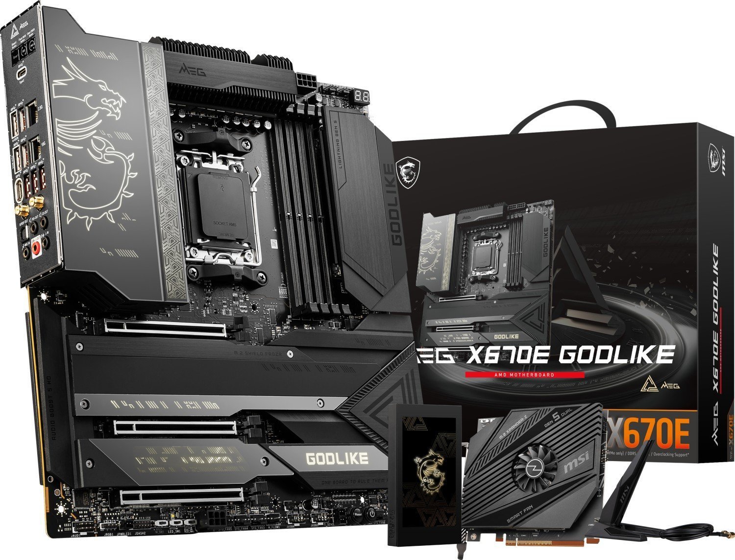 Placa de baza MSI MEG X670E GODLIKE