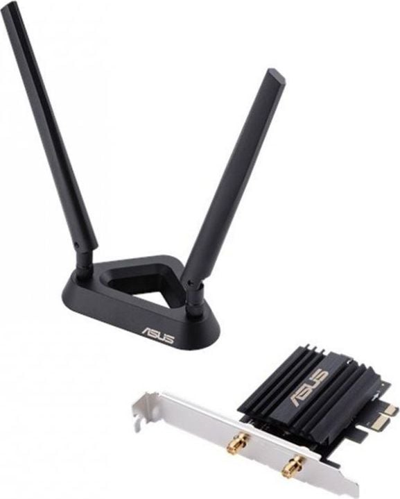 Adaptoare wireless - Placa de retea Asus PCE-AX58BT, AX 3000, 2.4 GHz / 5 GHz 574Mbps,Bluetooth® 5.0