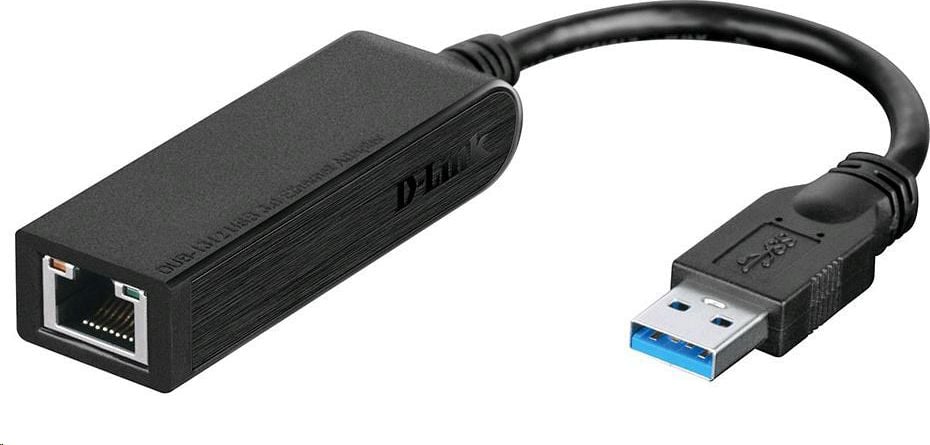 Placi de retea - Placa de retea externa Gigabit D-link DUB-1312, USB 3.0 , 1xRJ-45 , Negru