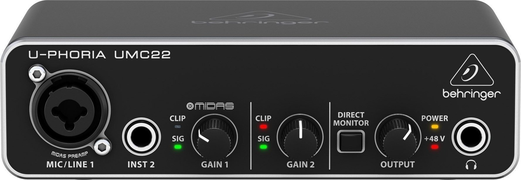 Placi de sunet - Placa de sunet Behringer Behringer UMC22 - Interfata audio USB
