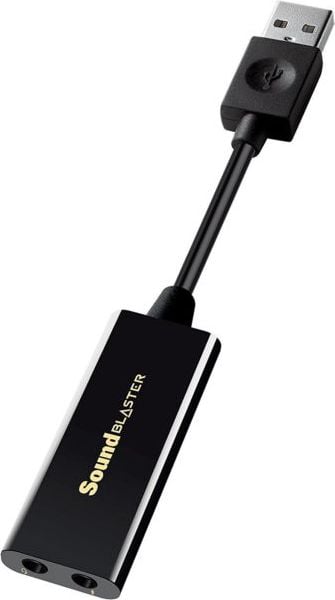 Placa de sunet Creative Sound Blaster Play 3, USB , Mini-Jack 3.5mm , Plug &amp; Play , Negru