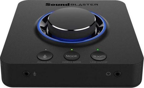Placi de sunet - Placa de sunet externa Creative Sound Blaster X3, 7.1, Super X-Fi® pentru PC si Mac