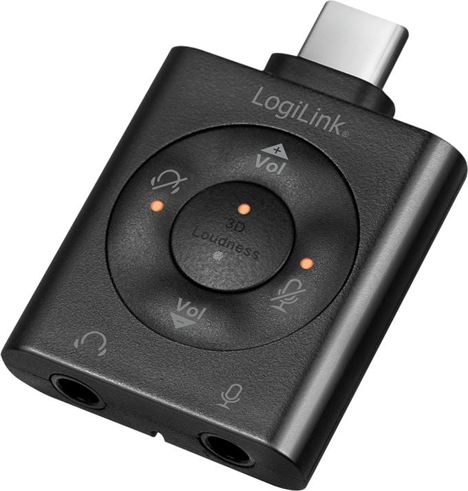 Placi de sunet - Placă de sunet LogiLink USB-C 7.1 (UA0365)