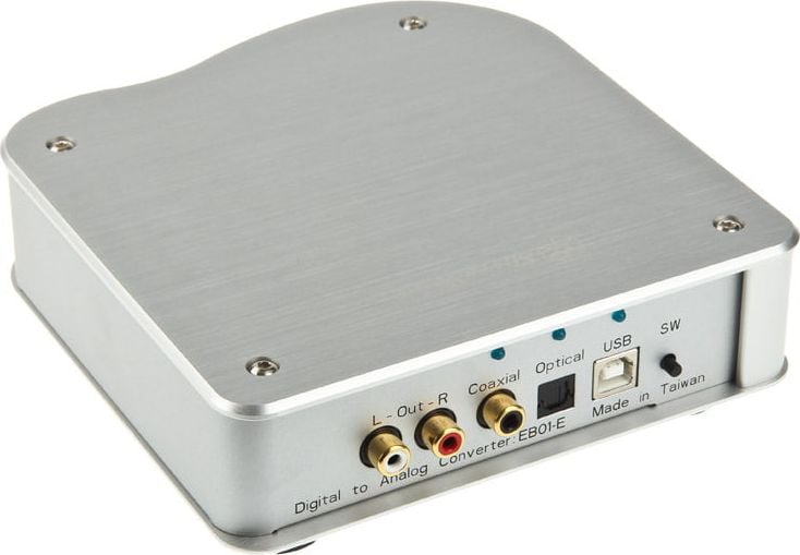 Placi de sunet - Placa de sunet SilverStone SST-EB01S-E, externa, interfata USB, 192 kHz, 24 bit