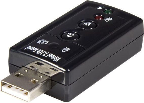 Placi de sunet - Placa de sunet startech Audio USB 7.1 (ICUSBAUDIO7)