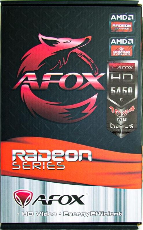 Placă grafică AFOX Radeon HD 5450 1 GB DDR3 (AF5450-1024D3L5)