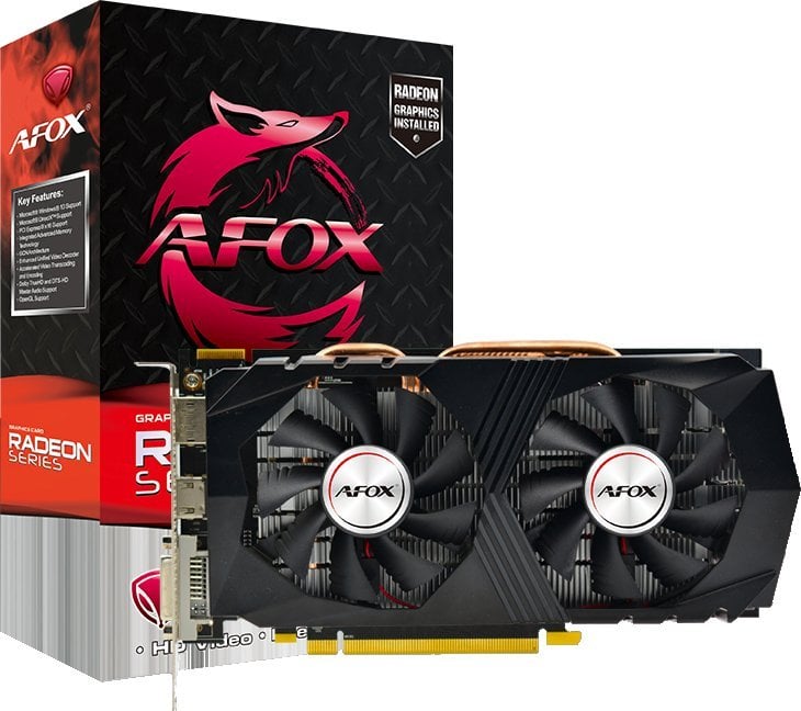 Placă grafică AFOX Radeon R9 370 4GB GDDR5 (AFR9370-4096D5H4)