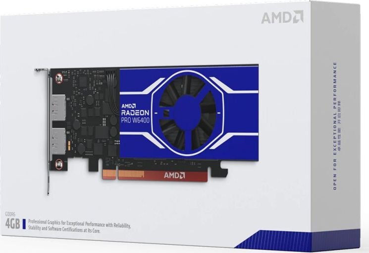 Placi video - Placă grafică AMD Radeon Pro W6400 4GB GDDR6 (100-506189)