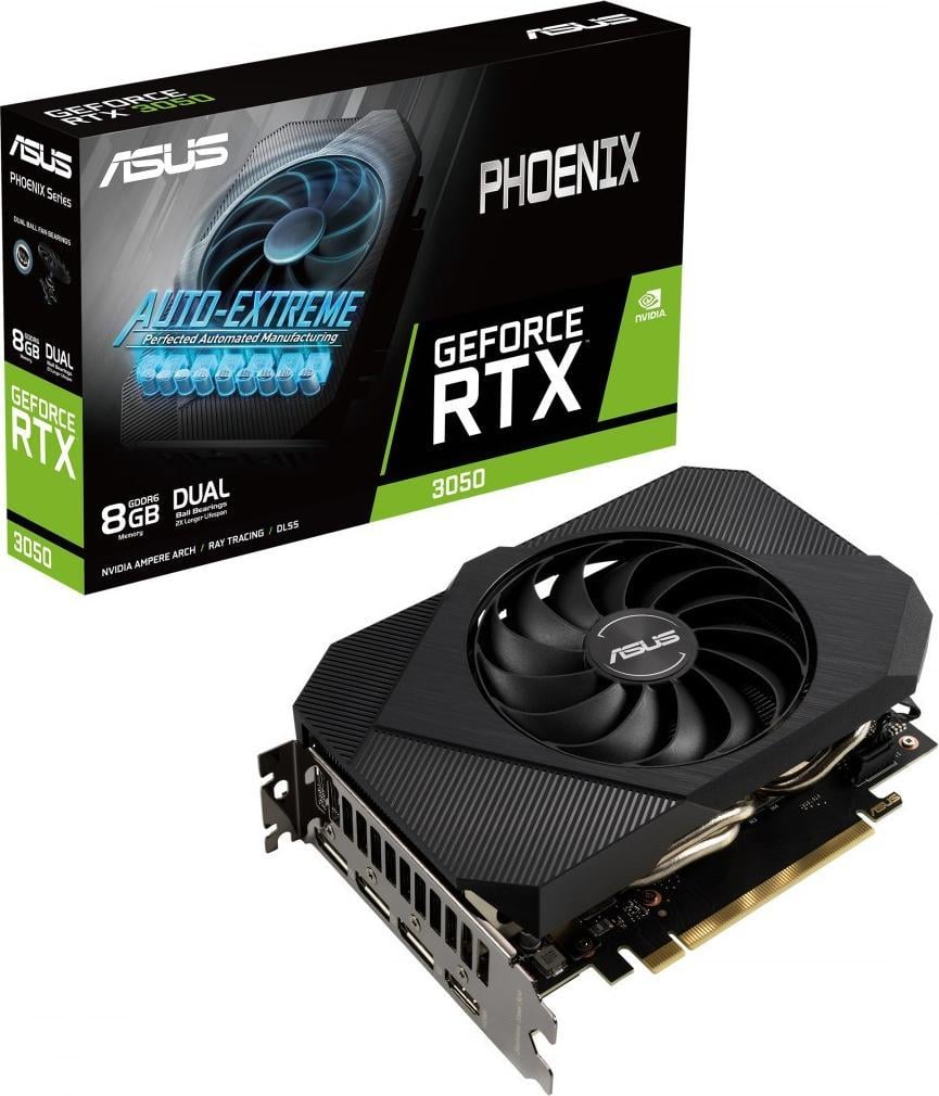 Placă grafică Asus Phoenix GeForce RTX 3050 8GB GDDR6 (PH-RTX3050-8G)