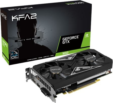 Placi video - Placă grafică KFA2 GeForce GTX 1650 Ex Plus 4GB GDDR6 (65SQL8DS93EKb)