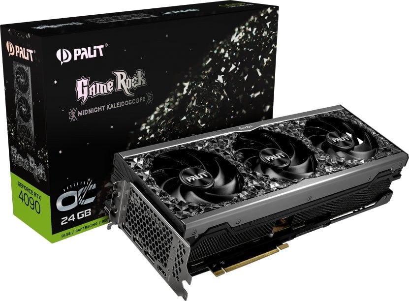 Placă grafică Palit GeForce RTX 4090 GameRock OC 24GB GDDR6X (NED4090S19SB-1020G)