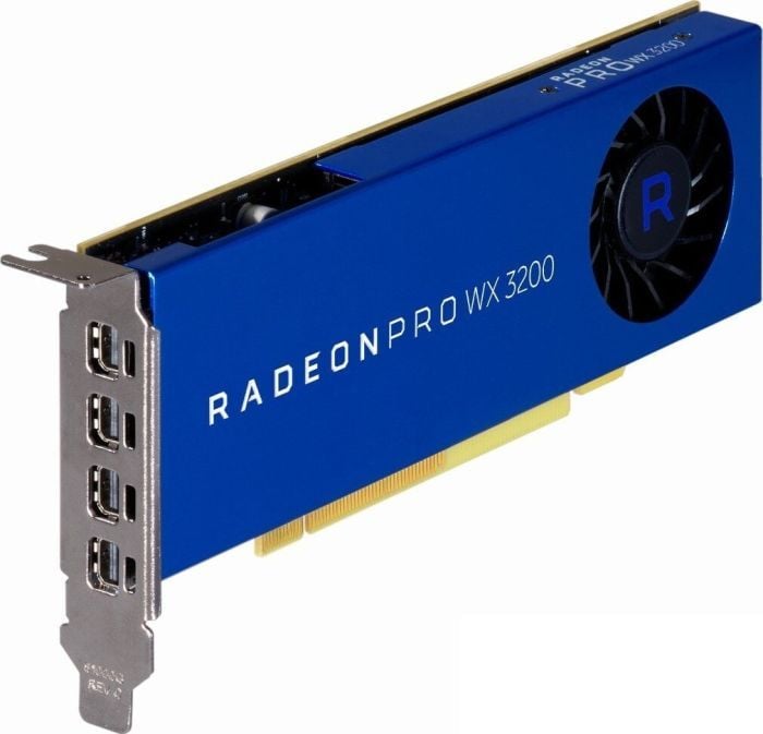 Placa video AMD Radeon Pro WX 3200 (100-506115) , 4 GB , GDDR5 , 128 BIT