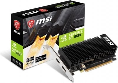 Placa video MSI GeForce® GT 1030 HD4 LP OC, 2GB, 64-bit
