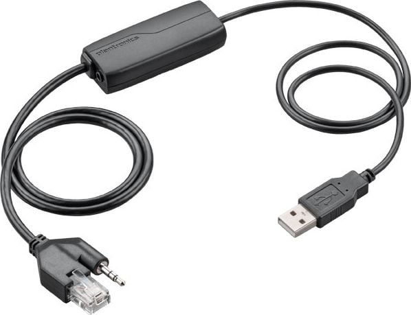 Accesoriu pentru imprimanta plantronics Cablu USB Plantronics QD - USB APU-75 negru (202678-01)