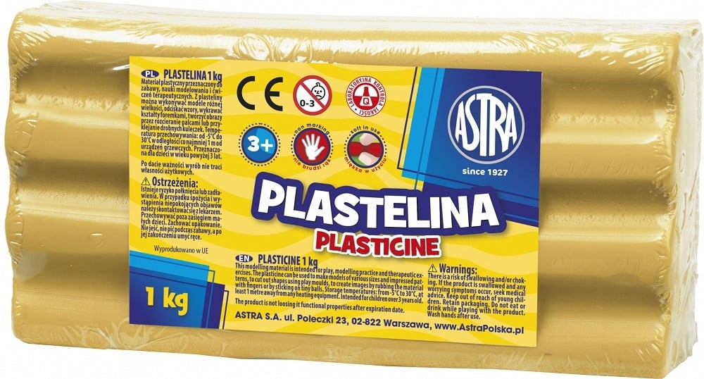 Plastilina Astra 1 kg maro deschis (303111020)