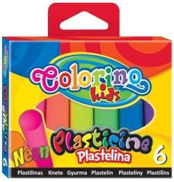 Plastilina Colorino Neon 6 culori (935409)