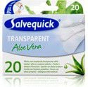 Plasturi Transparent Aloe Vera, Salvequick, 20 buc, 3 dimensiuni