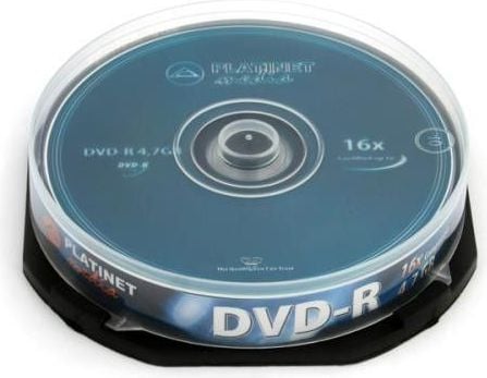 Medii de stocare platinet DVD+R 4.7GB 16X CAKE 10pcs (VD1610+)