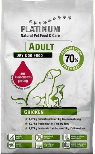 Platinum Platinum Adult Chicken 5kg, hrana semiumeda pentru caini