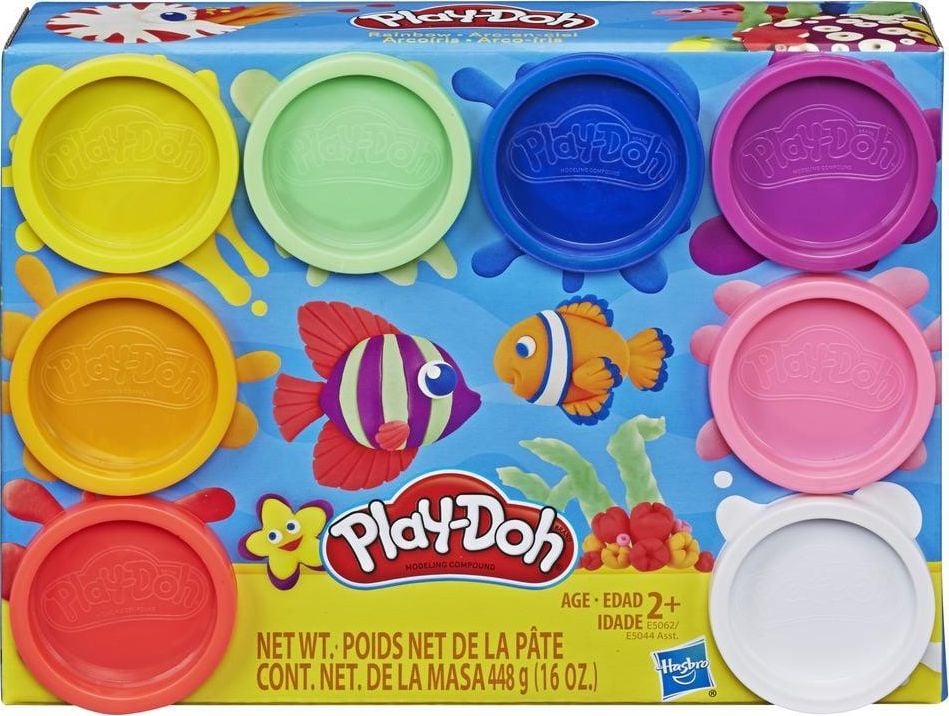 Play-Doh 8 Culori Curcubeu (E5044/E5062)