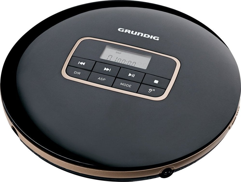 Radio, CD, DVD player auto - Player portabil Grundig GCDP 8500, Negru/Argintiu