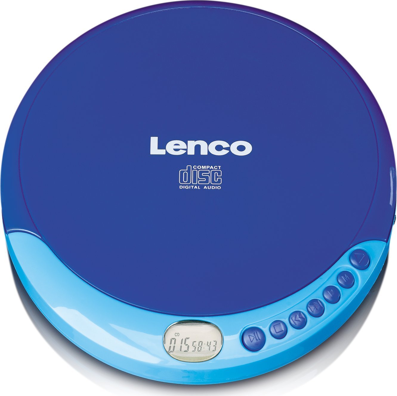 Radio, CD, DVD player auto - Player portabil Lenco Lenco CD-011 albastru
