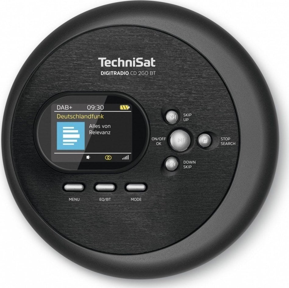 Player portabil TechniSat DISCMAN DAB+ TECHNISAT DIGITRADIO CD 2GO BT