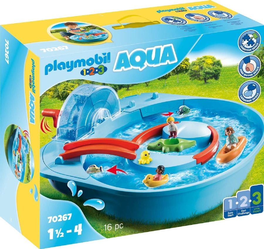 Playmobil 1.2.3 Aqua - Parc acvatic