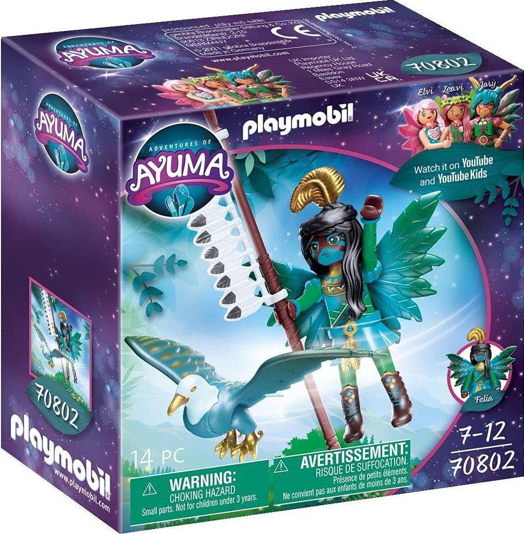 Playmobil Adventures of Ayuma - Knight Fairy cu animalul de suflet