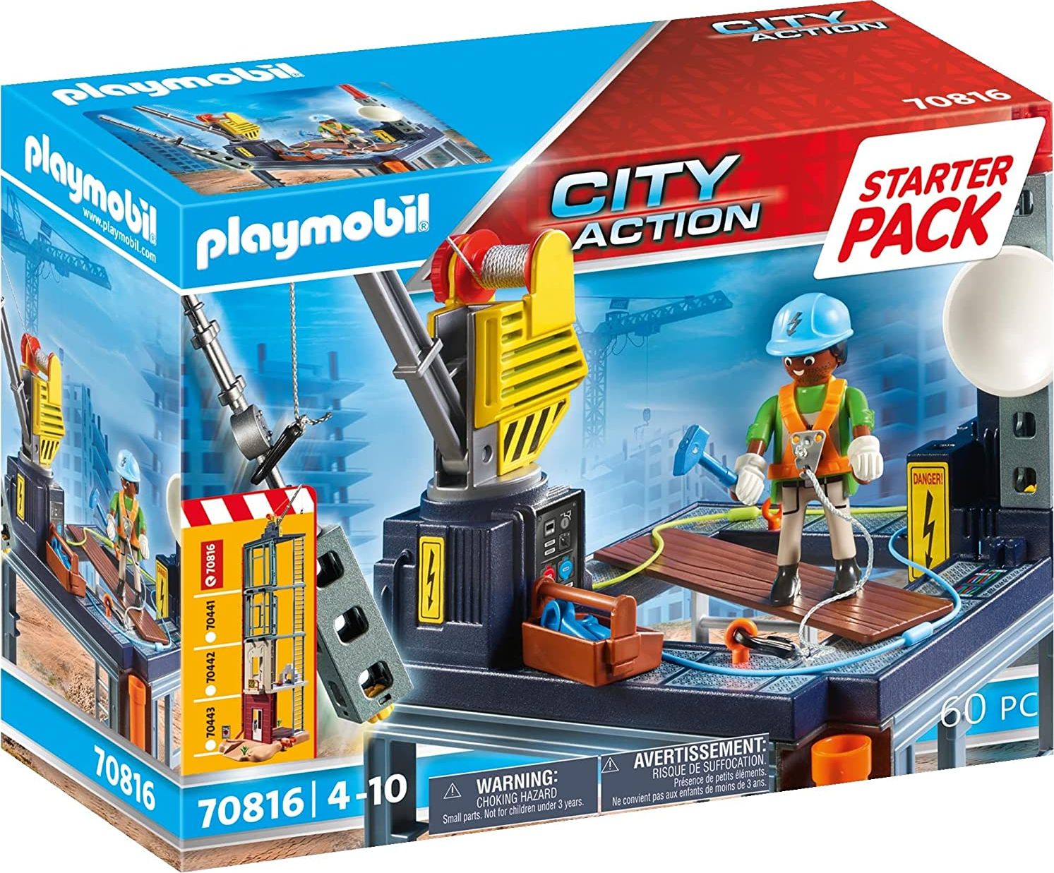 Playmobil City Action - Construction, Santier de constructii