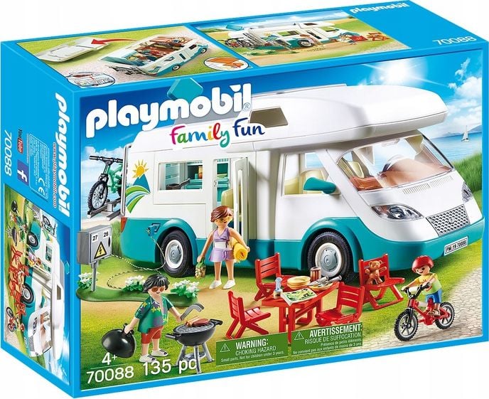 Playmobil Family Fun, Camping - Rulota camping