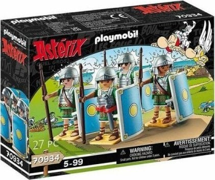 Playmobil PLAYMOBIL 70934 Asterix: echipă romană, jucărie de construcție