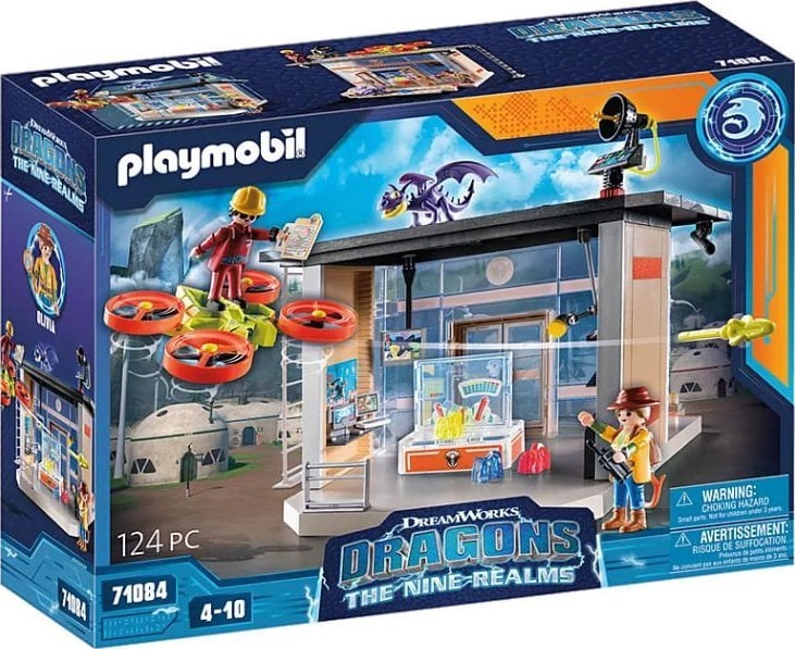 Playmobil PLAYMOBIL 71084 Dragoni: Cele nouă tărâmuri - Jucărie de construcție Icaris Lab