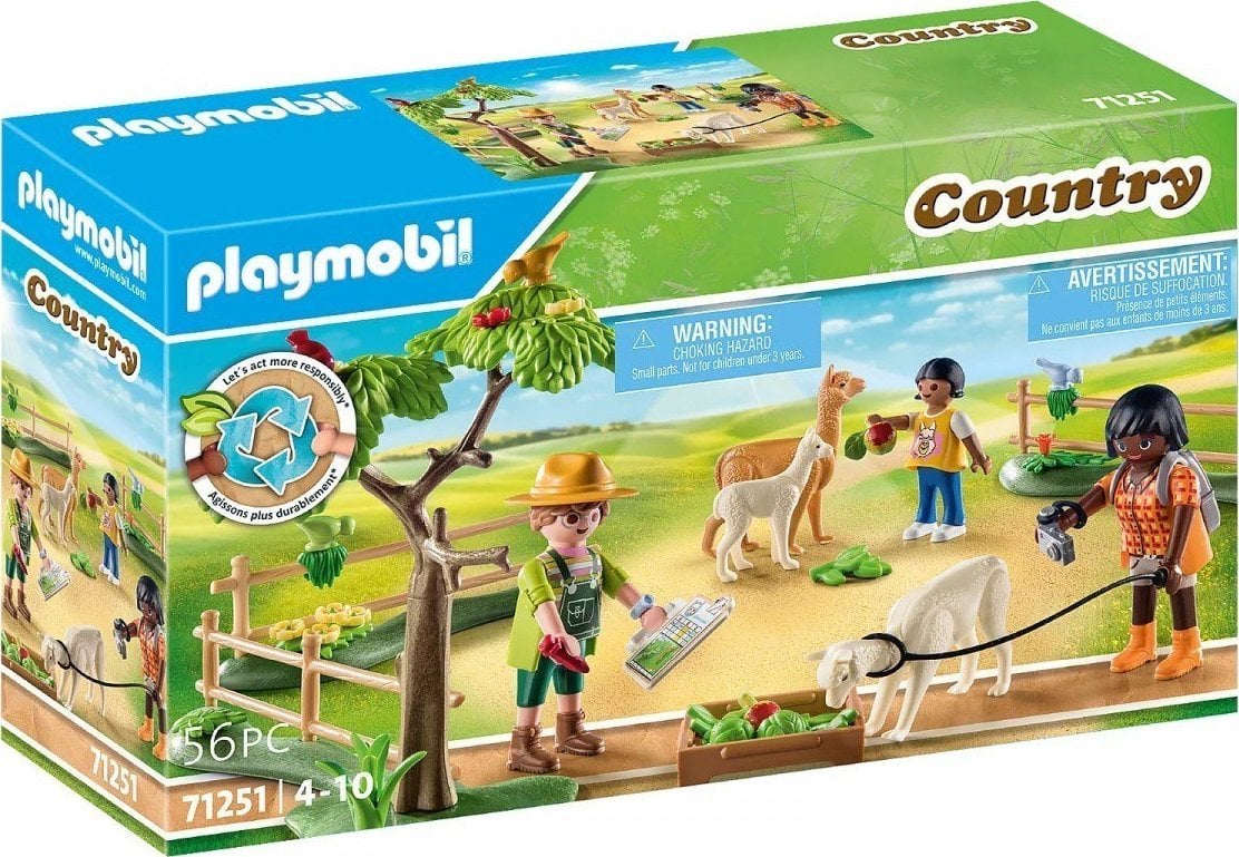 Playmobil Playmobil Drumeții cu Alpacas 71251