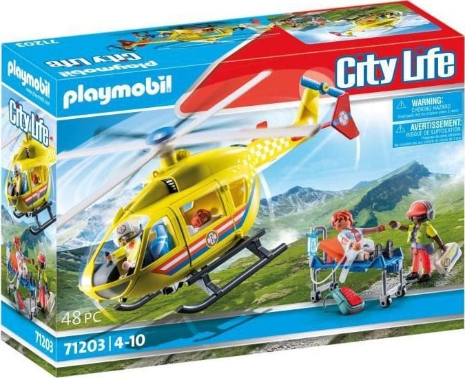 Playmobil Playmobil Elicopter de salvare 71203