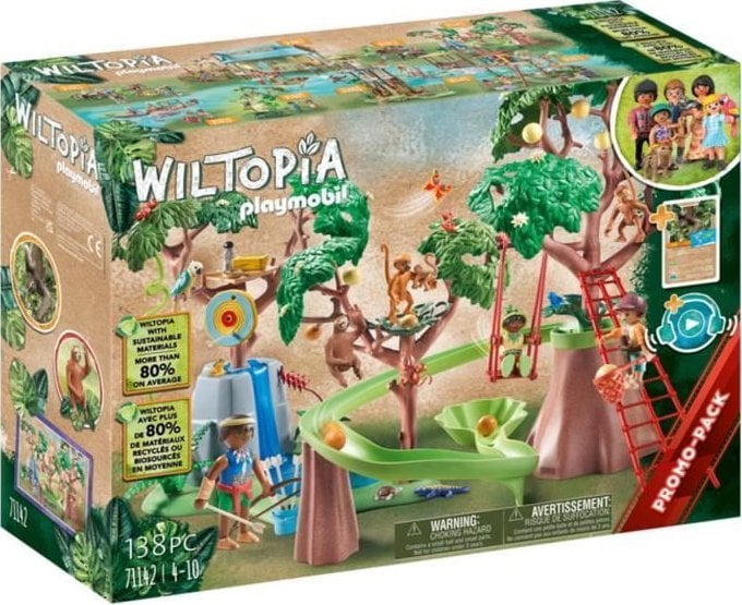 Playmobil Playmobil Wiltopia - Loc de joacă tropical 71142