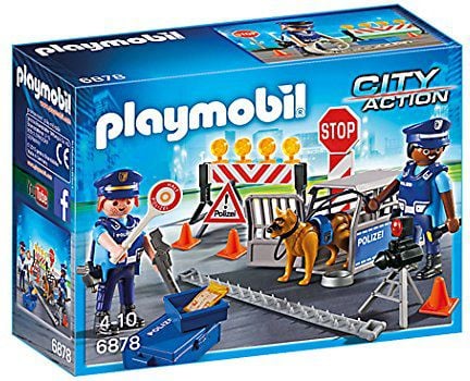 Playmobil Poliție Roadblock (6878)