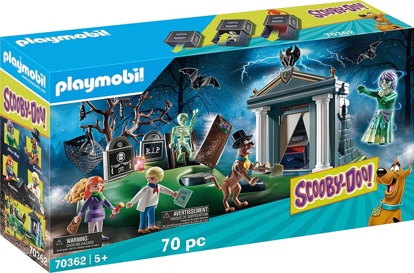 Playmobil Scooby-Doo - Aventuri in cimitir